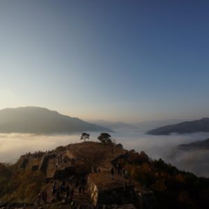 兵庫県の天空の城ラピュタと言われる竹田城跡！雲海の見頃とスポットをご紹介！